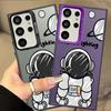 Case for Samsung Galaxy S25 S25Edge S22 S21 S20 Plus S23 Ultra S24 FE S23 Note 20 Ultra Phone Cover Anime Astronaut