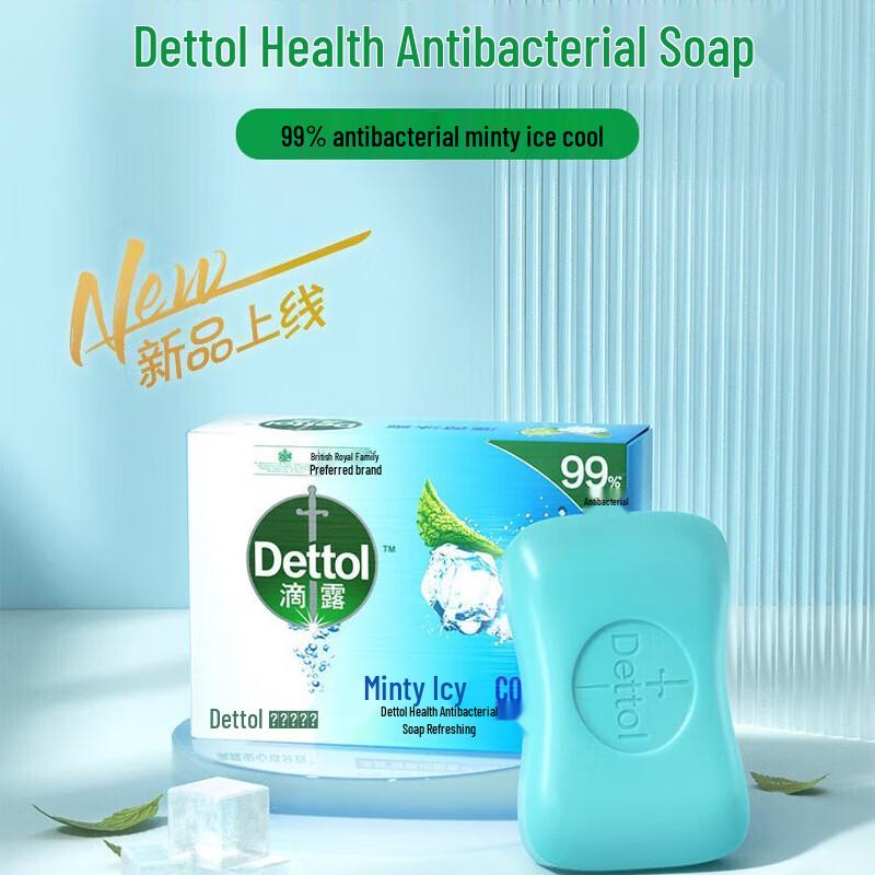 Dettol Moisturizing/Plant Bar Soap 3-Pack