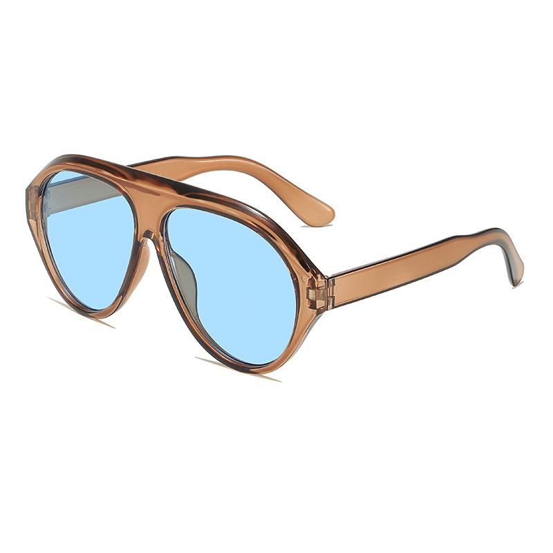 Nowe Vintage Okulary Przeciwsłoneczne Pilotki Męskie i Damskie Okrągłe Okulary Przeciwsłoneczne - Damskie Okulary Okrągłe Oculos De Sol dla Mężczyzn Kobiet Okulary