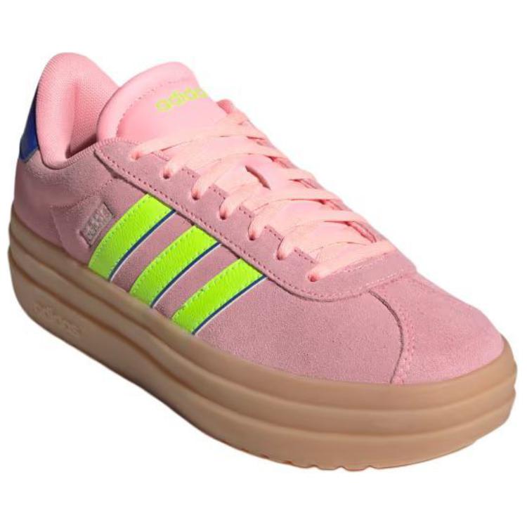 New Vl Court Women's Adidas Bold 'Pink Spark Lucid Lemon' IH8089