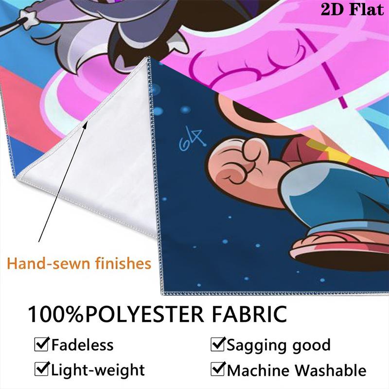 Steven Universe Wall Tapestry Aesthetic Wall Hanging Printed Fabric Blanket Decorative Tapestries for Bedroom Living Room Home Decor