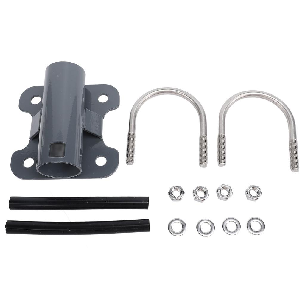 Pipe Adapter For GEN 2 V2 Dish Antenna Stainless Steel Antenna Pole Mast Mount U Bracket Roof Mounting Bracket
