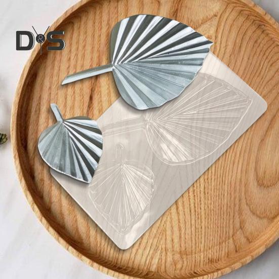 Fondant Mold Exquisite Shape Transparent Plastic Leaf Modeling Fondant Mold DIY Cake Decoration Kitchen Supplies