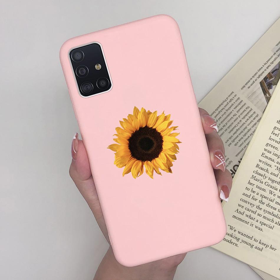 For Samsung Galaxy A51 Case Cover Soft Silicone TPU Bumper Phone Case for Samsung A31 A71 A515 A515F A 71 51 31 Coque Funda Capa