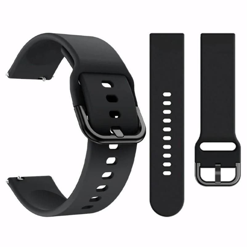 22/20mm Silicone Watchband for Garmin Vivoactive 6 5 Watch Band Forerunner 570 165 265 255 Bracelet