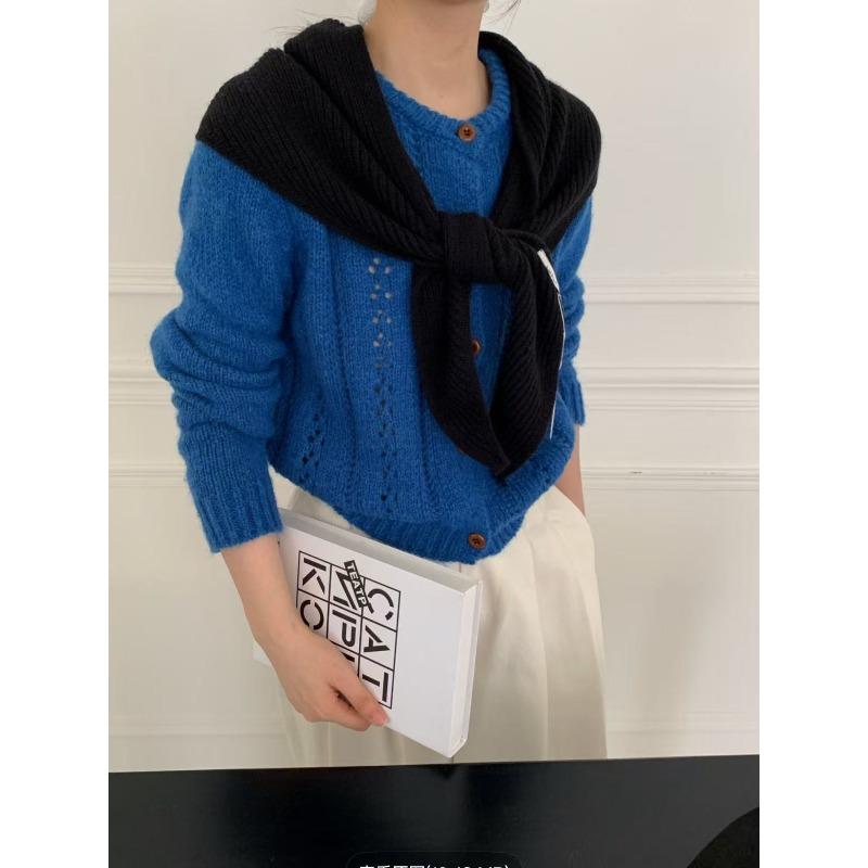 Early Autumn Atmosphere Knitted Large Version Triangle Scarf Dual Purpose Shawl Scarf All in One Versatile Neck Protection Hat for Women