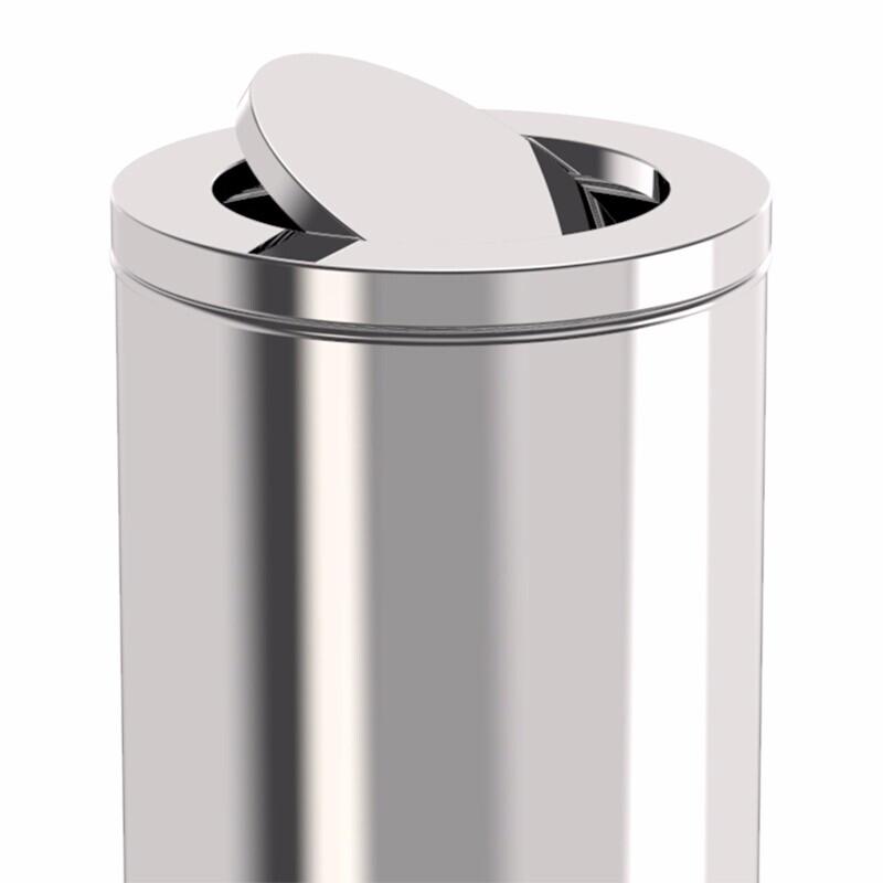 Commercial Stainless Steel Public Waste Bin