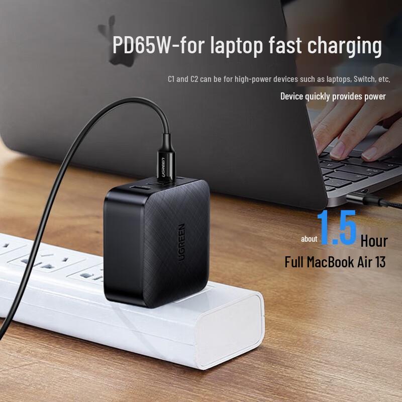 Ugreen 65W GaN USB-C Schnellladegerät