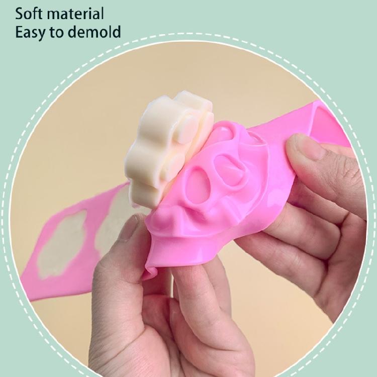 Silicone Baking Mold Dog Footprints Shape Bakeware Tools Baking Supplies Gift