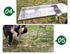 Portable Outdoor Folding Charcoal Barbecue Grill Rack