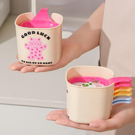 6Pcs Sauce Dish with Storage Rack Seasoning Dishes Dipping Bowls Small Food Storage Container for Candy Dessert Appetizer Nuts