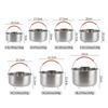 Steamer Cookware-Steamer Basket for Instant Pot, Vegetable Steamer Basket Stainless Steel Steamer Basket Insert for Pots (3-8qt)