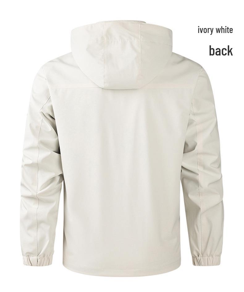 Men's Fashionable Trendy Hooded Loose Casual Outdoor Jacket