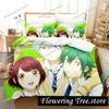 Yamada-kun and the Seven Witches Bedding Set Cartoon Anime Three-piece Set Adult Kid Bedroom Duvet Cover Sets 3D Kawaii Girls029