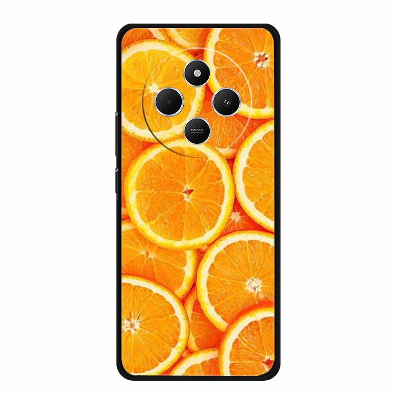 For Xiaomi Poco C75 Case PocoC75 Coque Black Silicone Soft Phone Case For Redmi 14C 14R A3 Pro Back Cover Case Redmi14C 14 C Bag