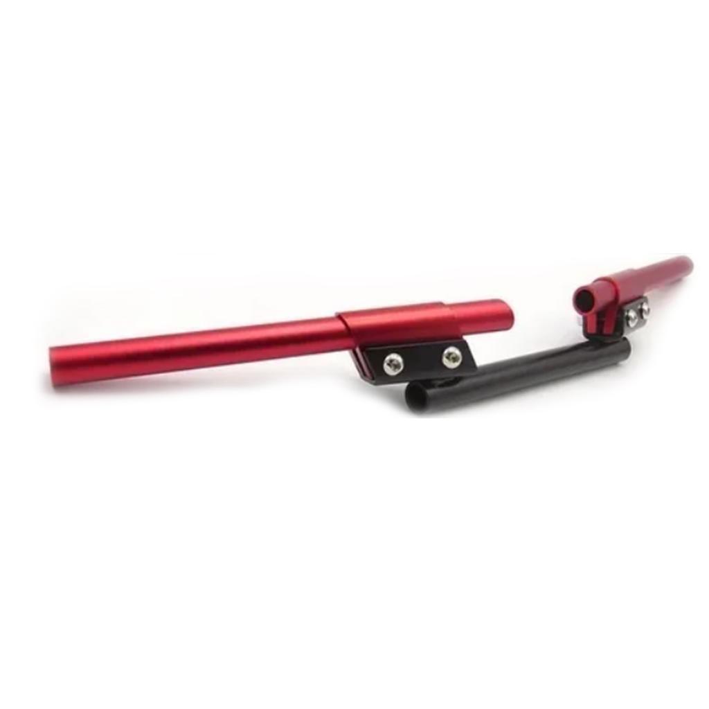 Motorcycle Handlebar Aluminium Alloy Easy Installation Handlebar Replacement Motorcycle Modification Parts Red