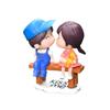 Anime Couples For Car Ornament Model Cute Kiss Balloon Figure Auto Interior Decoration Pink Dashboard Figurine Accessories Y8H2