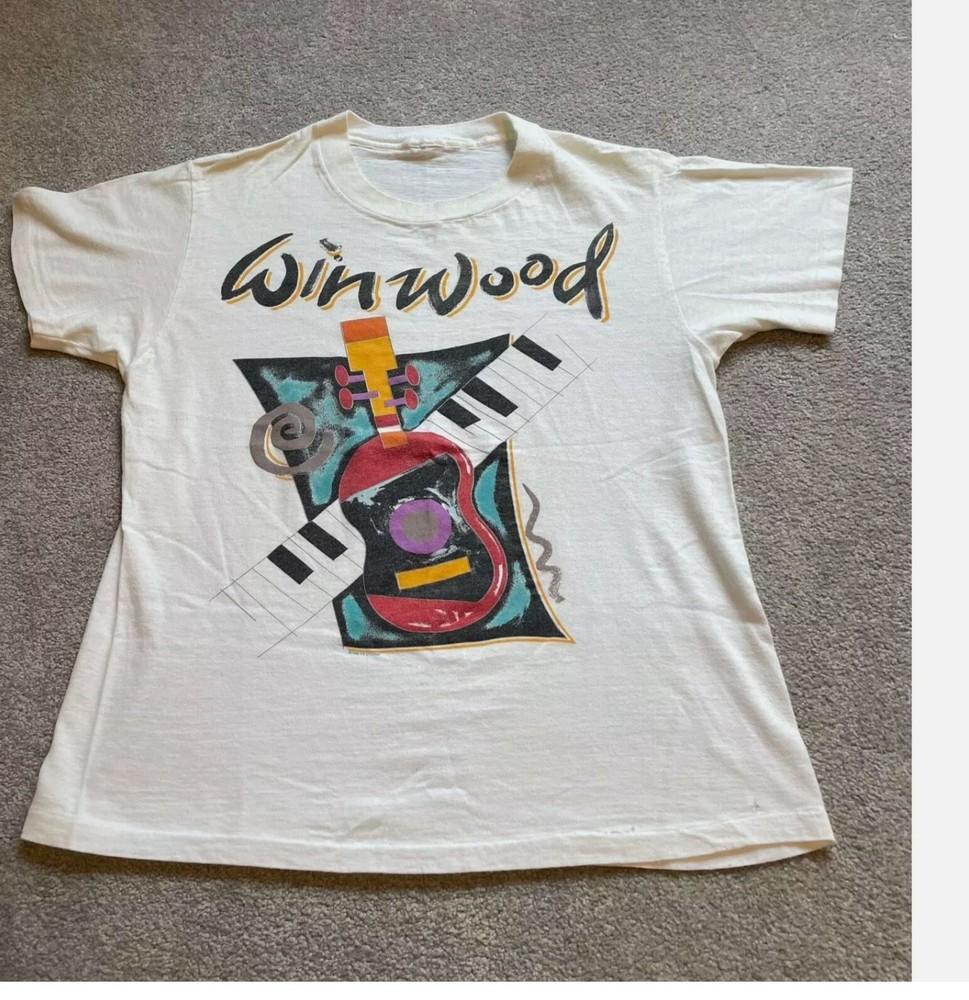 Steve Winwood Concert Guitar Tour Unisex 100% Cotton T-Shirt Unisex T-Shirt L