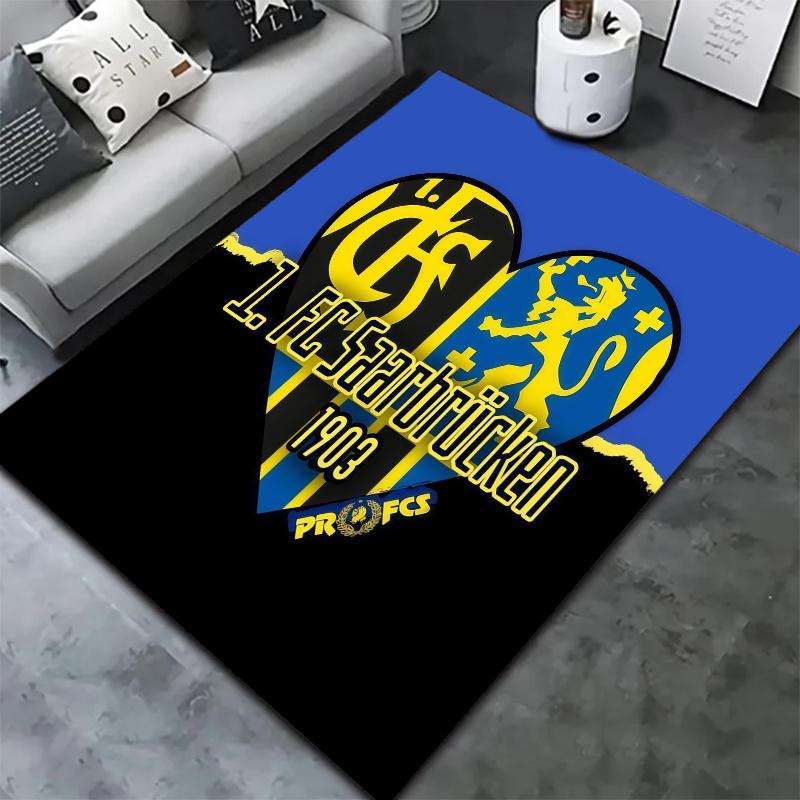 Fc Saarbrcken Carpet Rug for Living Room Bedroom Home Sofa Decoration,Kids play Nonslip Floor Mat
