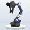 B03C Universal Car Cell-Phone Mount Cradles Extendable Holder Powerful Clamps Sucker Cup Bracket Arm for Auto Center Console