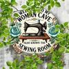 Vintage Metal Sign Floral Wall Art Retro Home Decor 8x8 Inch Welcome Kitchen Cafe Farmhouse