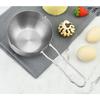 Milk Pan with Two Side Spouts 25.3cm/10-inch Instant Noodle Pan Stainless Steel Pan for Camping Outdoor Large Capacity