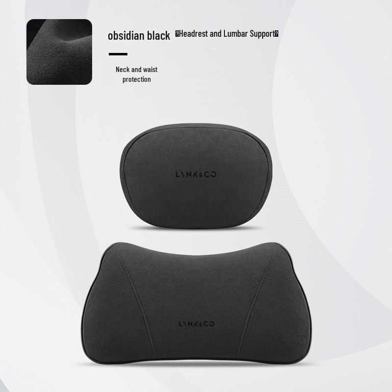 Lynk & Co 01-06 Car Sport Seat Neck Pillow & Lumbar Support