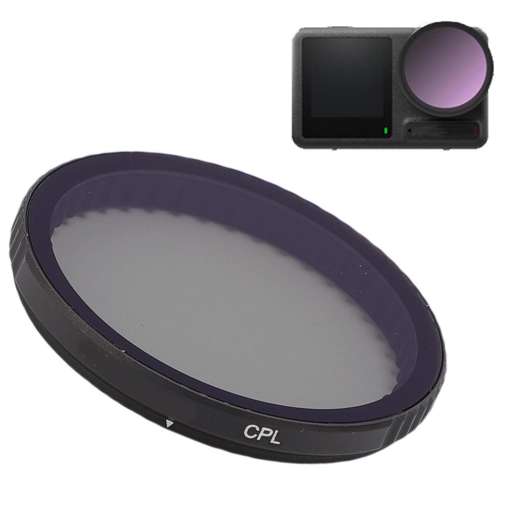 CPL Filter Suitable for DJI ACTION 5 Pro 4 3 Camera Reduce Reflection Enhance Contrast Circular Polarizer Filter