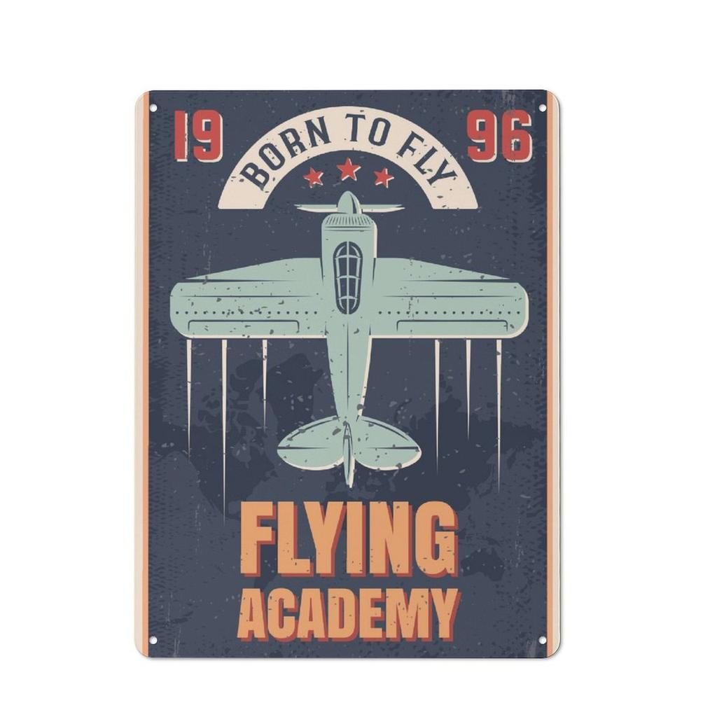 1 Pack Retro Aged Metal Tin Sign with Rusty Decorative Texture for Stylish Wall Use, Available 20x30cm or 30x40cm