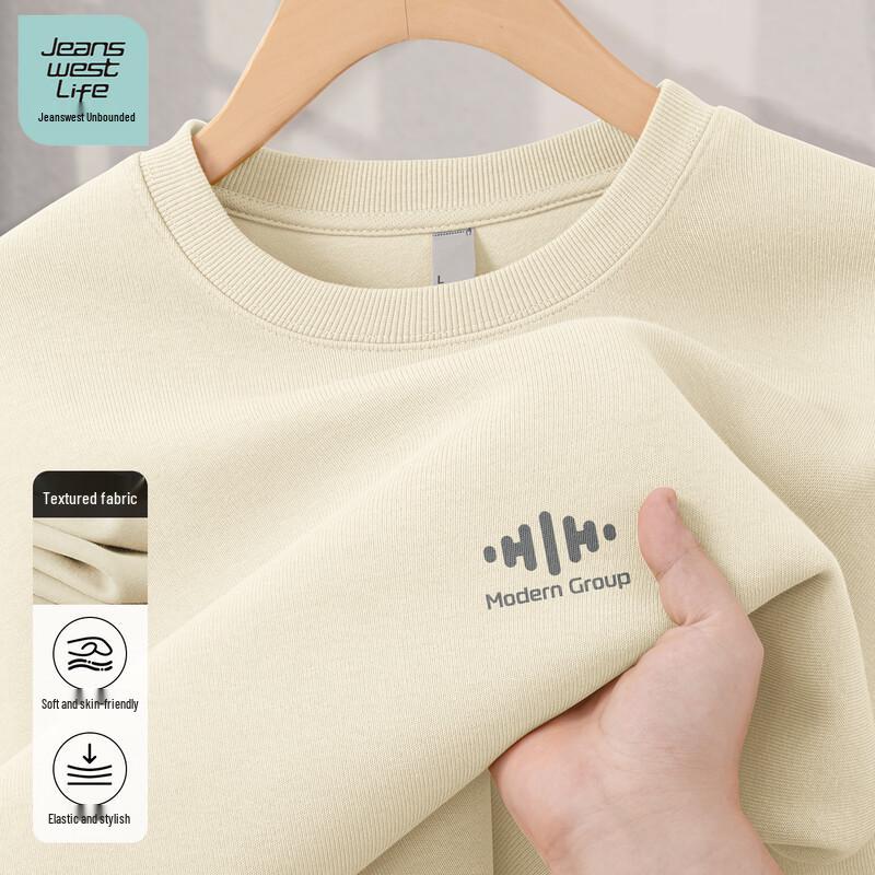 Jeanswest LIFE Men's Heavyweight Crewneck Sweatshirt