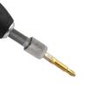 2 Stück Hammerhülse Akkuschrauber Stecknussadapter Bit Sechskant Bohrmutter Schraubendreher Schaft 1/4 Zoll Verbindungsstange Kopfverlängerung