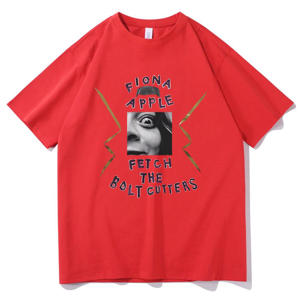 

Limited Fiona Apple Fetch The Bolt Cutters Album Print Tshirt Oversized Men Women Rock Streetwear Male Fashion Hip Hop Tshirt S