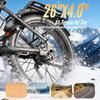 Electric Bicycle OTIDA X2 4000W 120KM Dual Motor, 52V30Ah, 26-Inch Fat Tires, Electric Mountain Bike, Electric Motorcycle for Adults