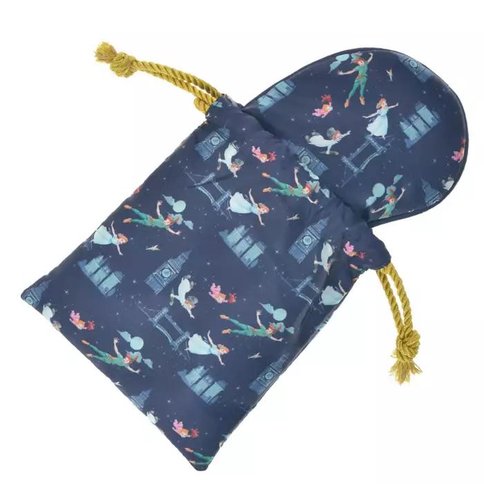 Disney Peter Pan Schlafmaske mit Kordelzugbeutel PETER PAN REISE NEU Disney Store