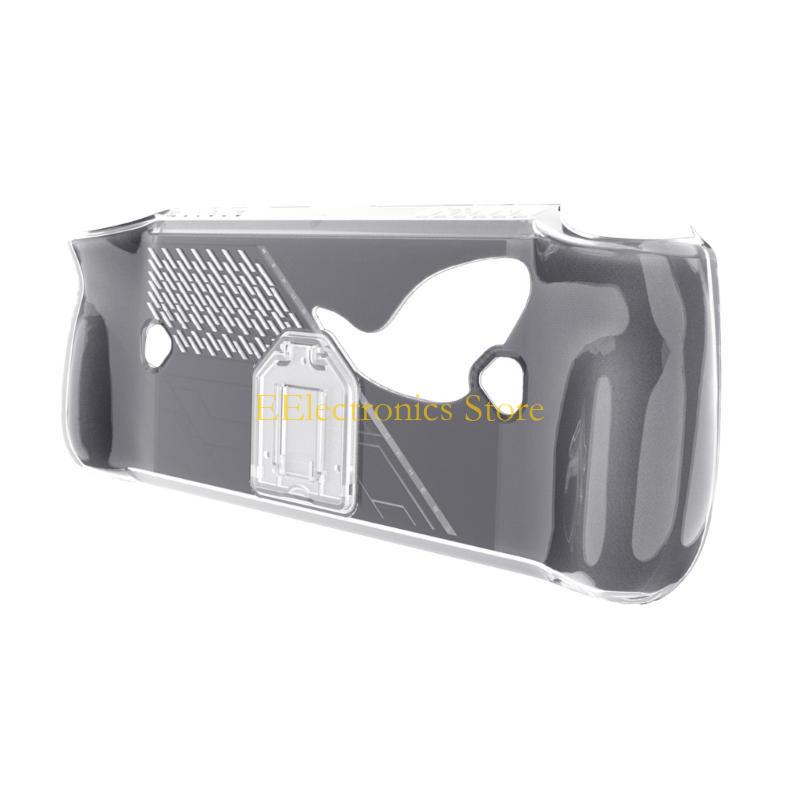 B03C Protective Case Clear Cover Shock Absorbing Protective Sleeve With Stand Support Accessories for Handheld Gaming Console