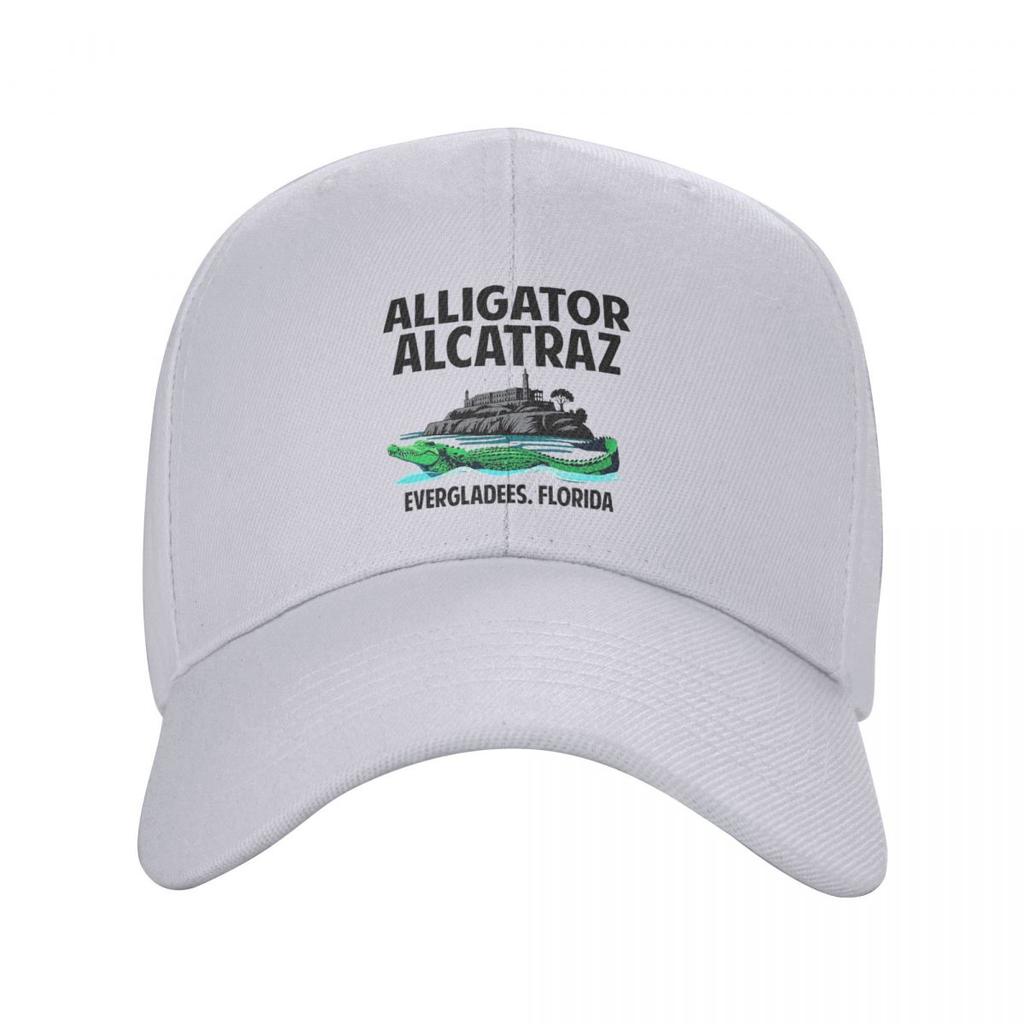 Alligator Alcatraz Florida Everglades Cap Fashion Casual Baseball Caps Adjustable Hat Hip Hop Summer Unisex Baseball Hats