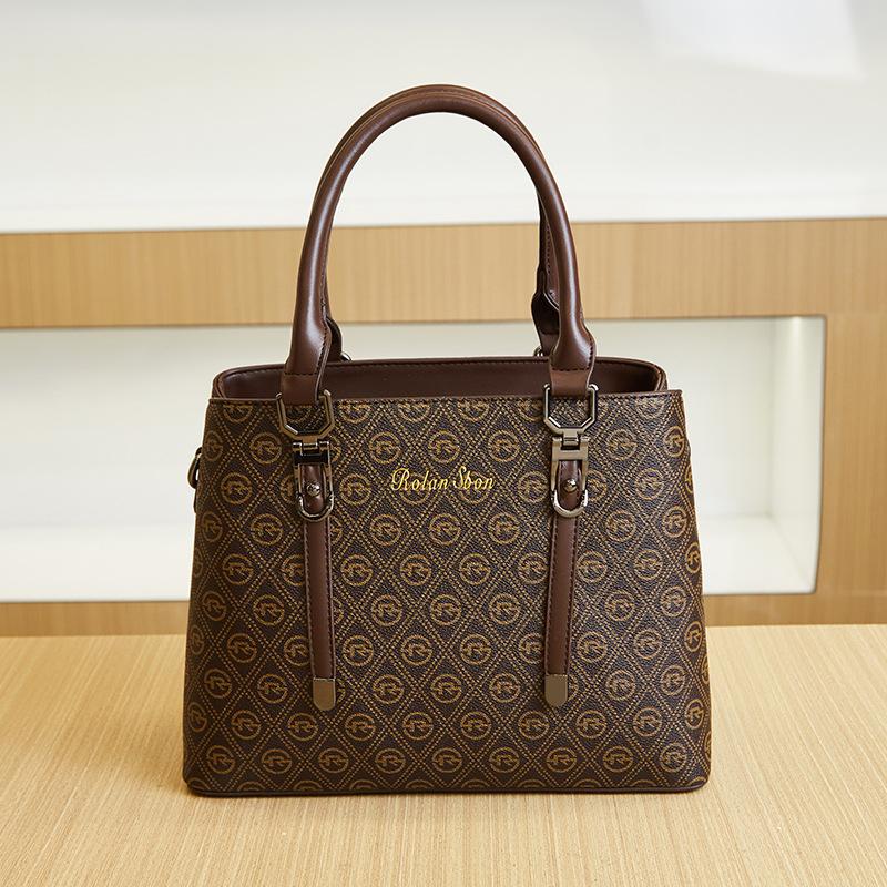 

Новая универсальная сумка большой вместимости, высококлассная сумка-тоут с принтом, популярная женская сумка для отдыха и работы в стиле легкой роскоши