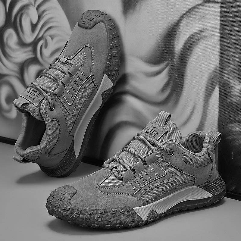 2025 Autumn New Men's Shoes Outdoor Mesh Thin Men's Shoes Men's Soft-soled Casual Shoes Daily Casual Trend Shoes