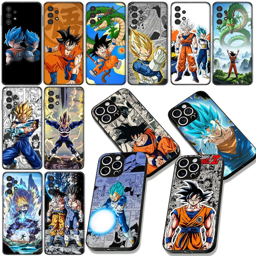 Vegeta Gokus Drakbollar DragonBalls Z Fodral för Apple iPhone 12 13 Mini XS 11 Pro Max 7 8 Plus + XR 8+ X SE 2020 SE3 Fodral