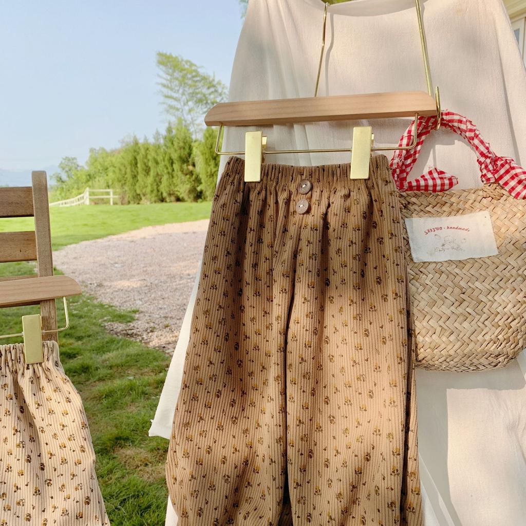 Children's Korean Lantern Pants Baby Spring and Autumn Style Pants Girls' Casual Pants