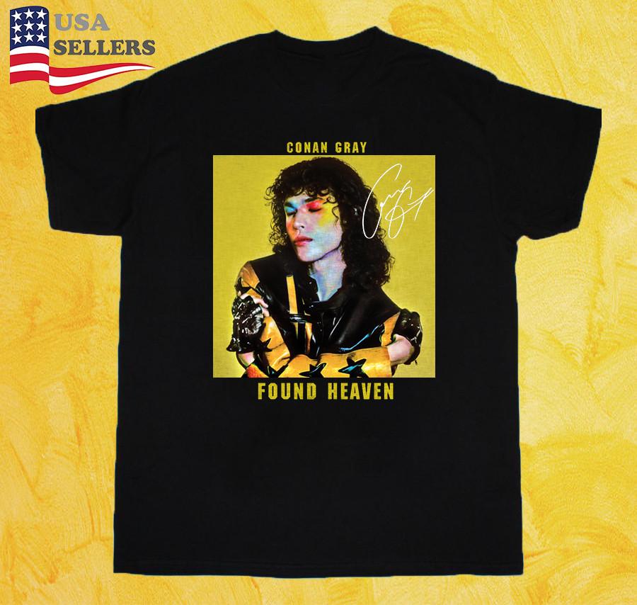 Conan Gray Found Heaven Album Coming Soon Signature Unisex T-Shirt All Size Unisex T-Shirt S
