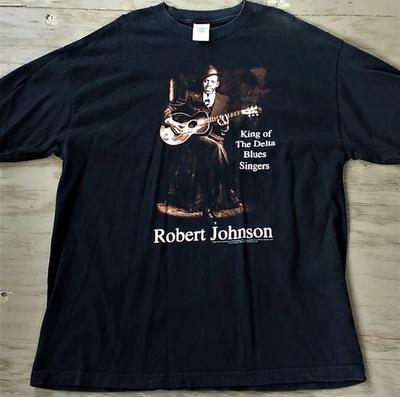 Robert Johnson King Of The Delta Blues T-Shirt Baumwolle Unisex Tee S5XL Unisex T-Shirt