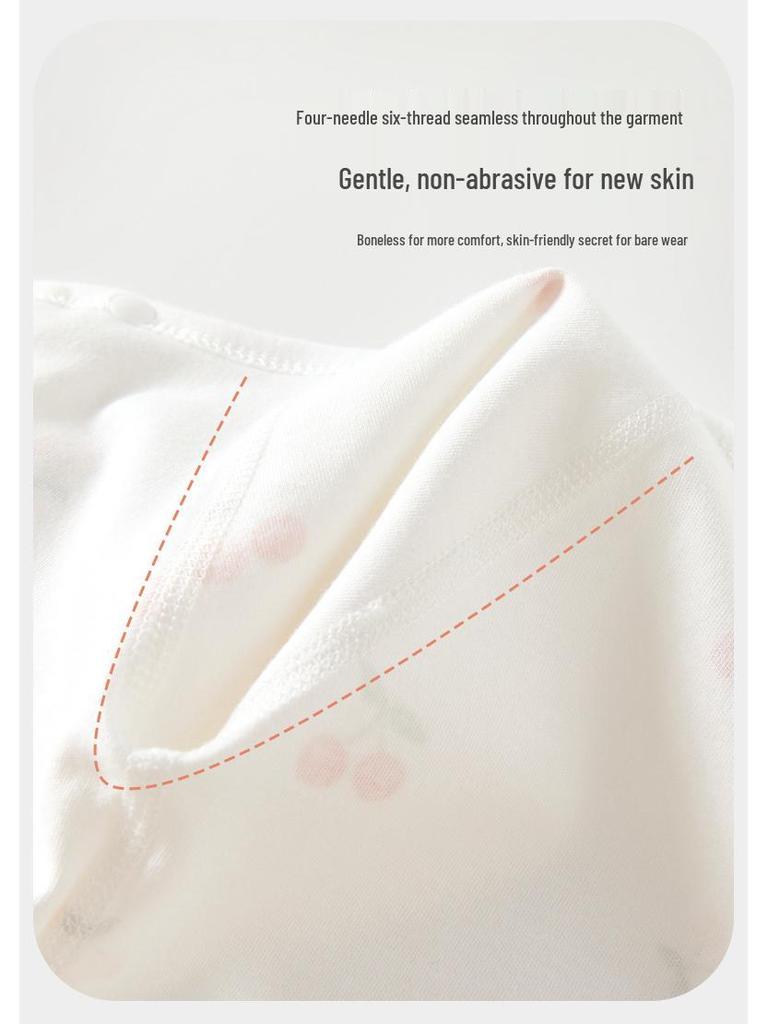 Newborn Half-Back Shirt - Pure Cotton, Class A - 0-3 Months