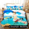 Misaka Mikoto A Certain Magical Index Railgun Bedding Set Boys Girls Twin Queen King Size Duvet Cover Pillowcase Bed boys Adult