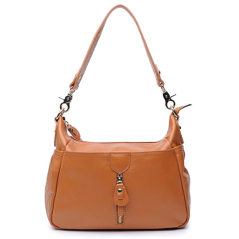 2025 New European & American Style Genuine Leather Dumpling Shoulder & Crossbody Bag