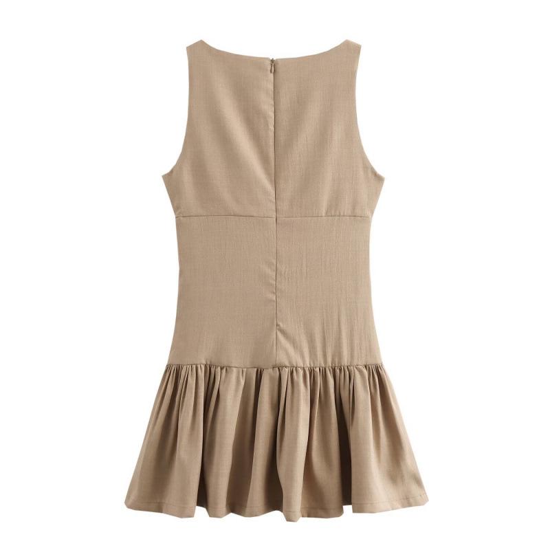 Winter New European & American Fashionable Bow Short Dress for Women