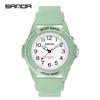 Multicolor Sanda 50M Waterproof Luminous Dial Sport Watch
