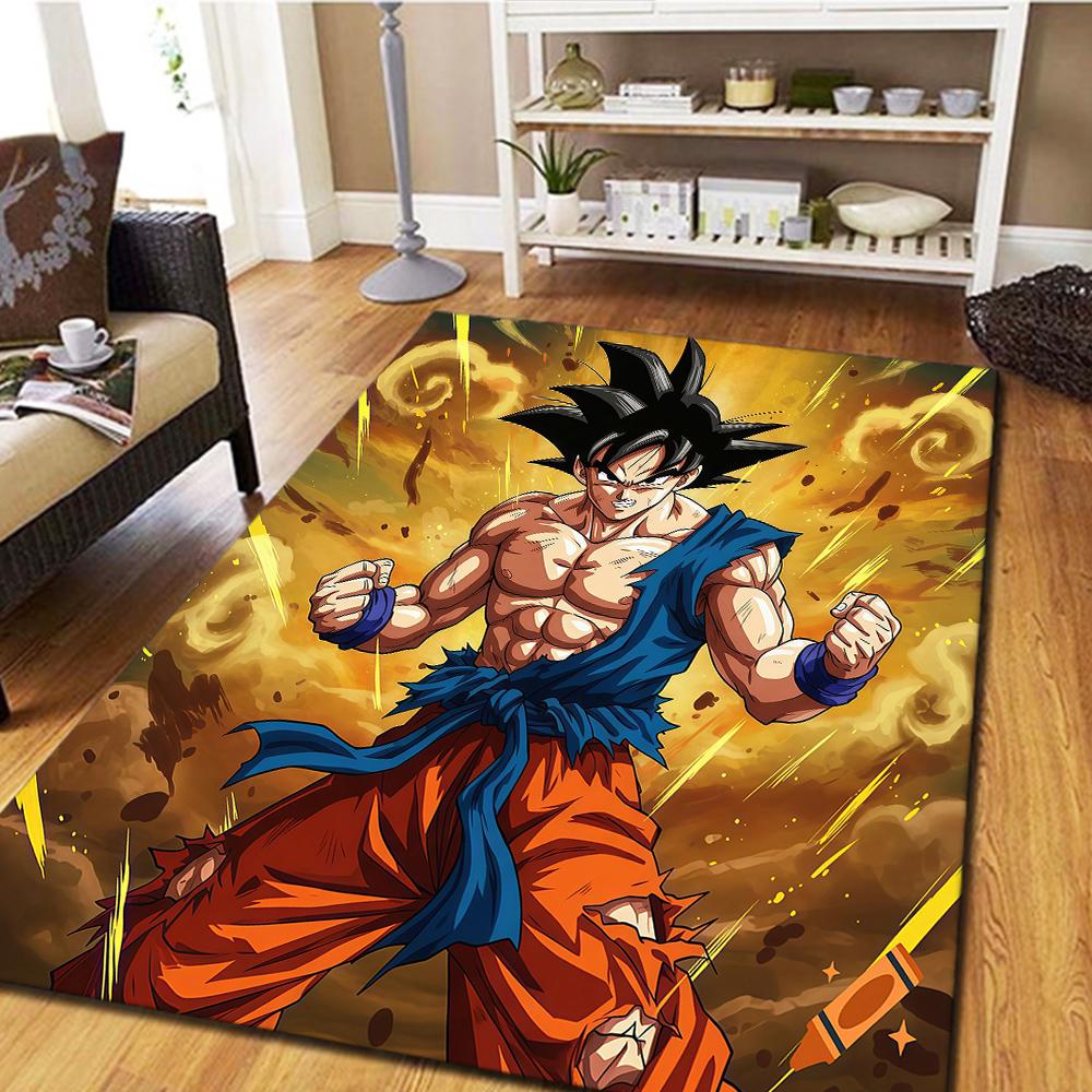 

Dragon Ball Super Carpet, Cool Movie Home Decor Mat, Digital Print Bedroom Floor Rug, Living Room -HYQ10 60x90cm