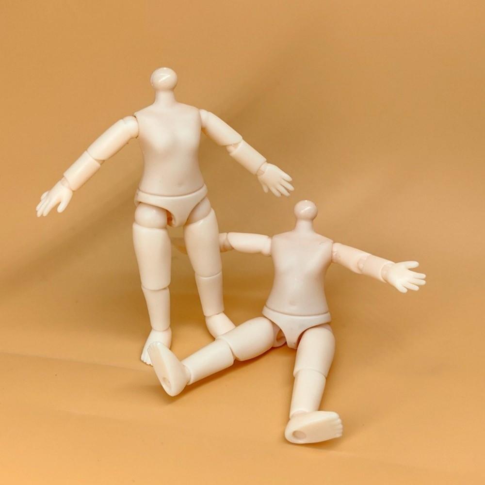 Multiple Joints Figure Dolls PVC BJD Doll Body New Mini Body Parts  for Doll Customized