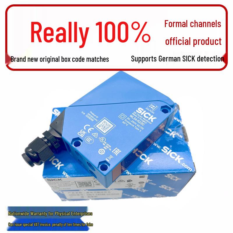 WL34-R230 SICK Original Photoelectric Proximity Sensor 1019249